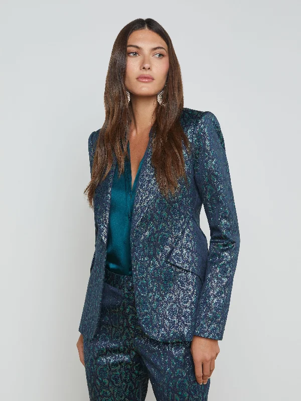 women's coats for formal eventsChamberlain Jacquard Blazer