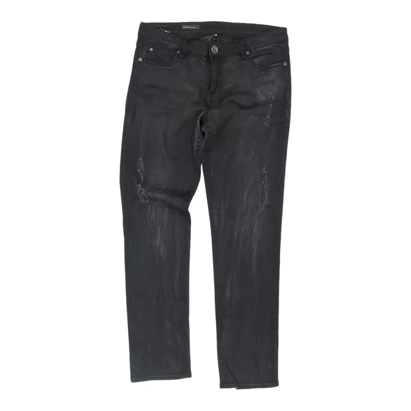 women's denim jeans with pocketsJeans Boyfriend By Kut In Black Denim, Size:10