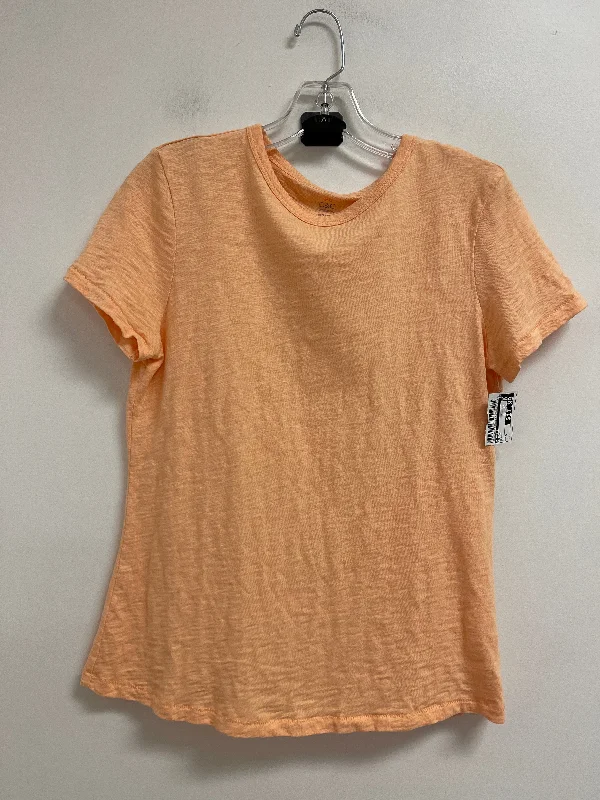 women's tops for bridal showers and baby showersTop Short Sleeve By C And C In Orange, Size: S