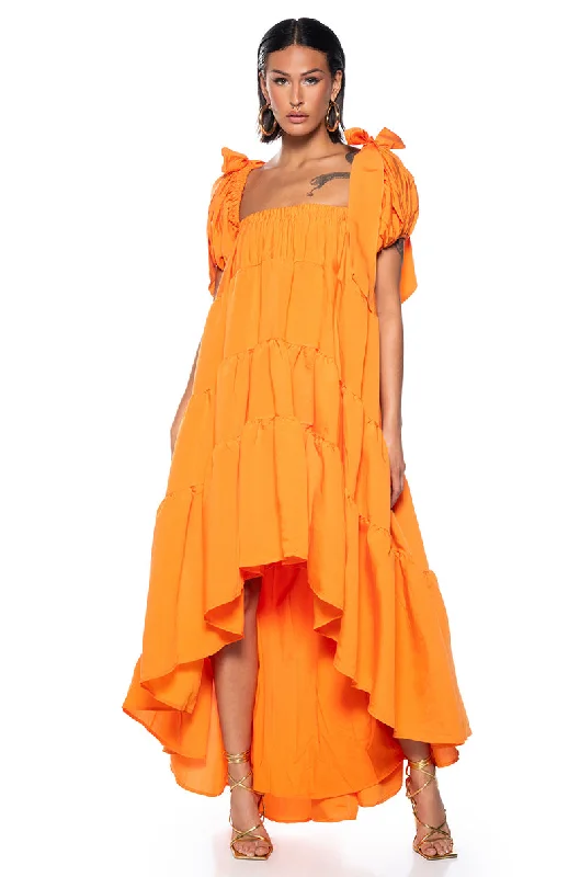 women's lace-up dressesLOOKING FOR LOVE MAXI DRESS