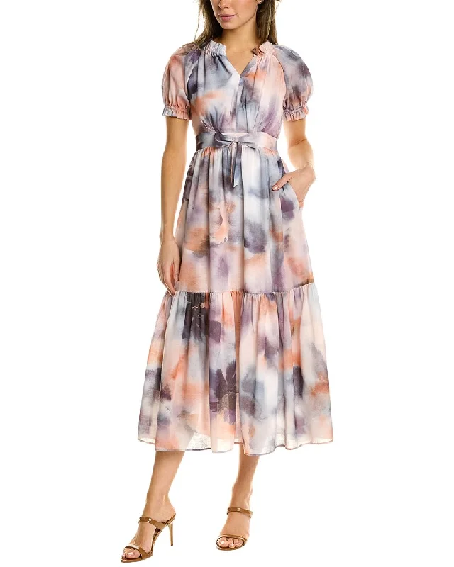 women's smart casual dressesBURRYCO Bow Maxi Dress