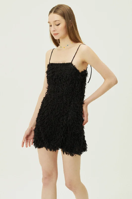 women's fair-trade dressesLiane Faux Feather Dress