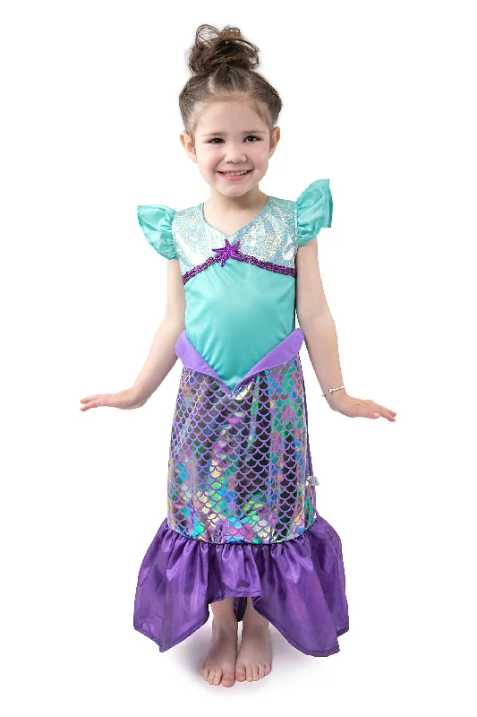 women's retro dressesPurple Sparkle Mermaid