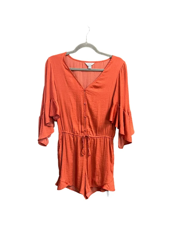 women's retro jumpsuitsJumpsuit By Belle + Sky In Orange, Size: Xs