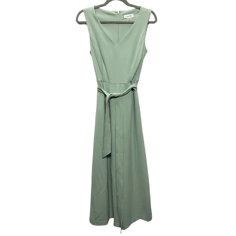 women's jumpsuits for lightweight designsJumpsuit By Calvin Klein In Green, Size: 2