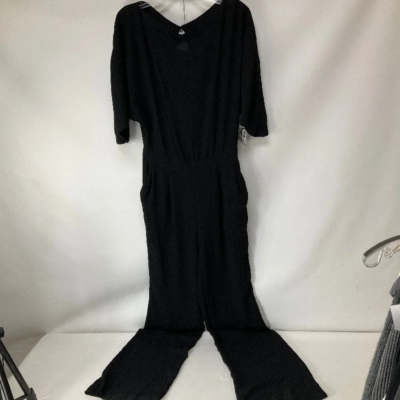 women's jumpsuits for apple-shaped bodiesJumpsuit By Diane Von Furstenberg In Black, Size: 6