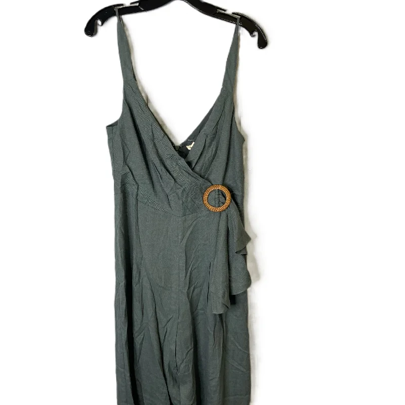 women's jumpsuits for petite womenJumpsuit By Eesome In Green, Size: M