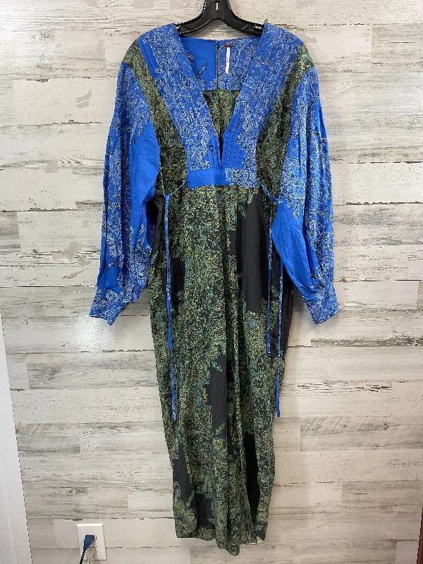 women's vintage jumpsuitsJumpsuit By Free People In Blue, Size: S