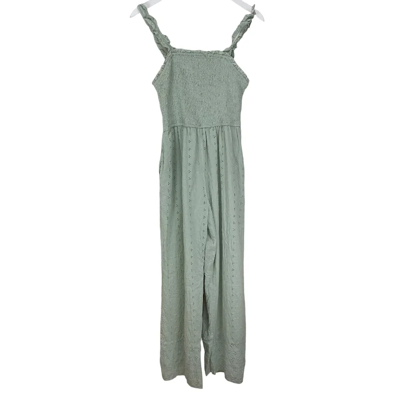 women's jumpsuits made of laceJumpsuit By Jessica Simpson In Green, Size: M