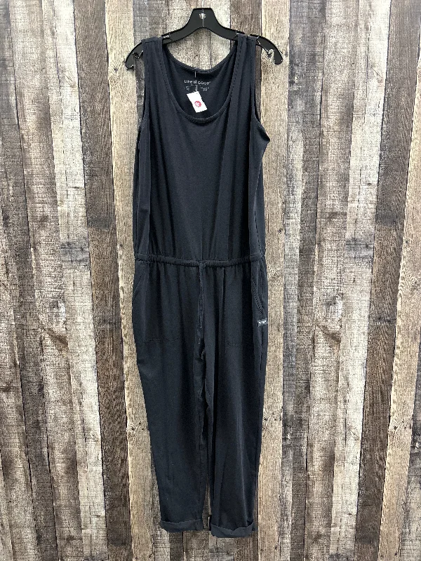 women's jumpsuits with floral printsJumpsuit By Life Is Good In Black, Size: L