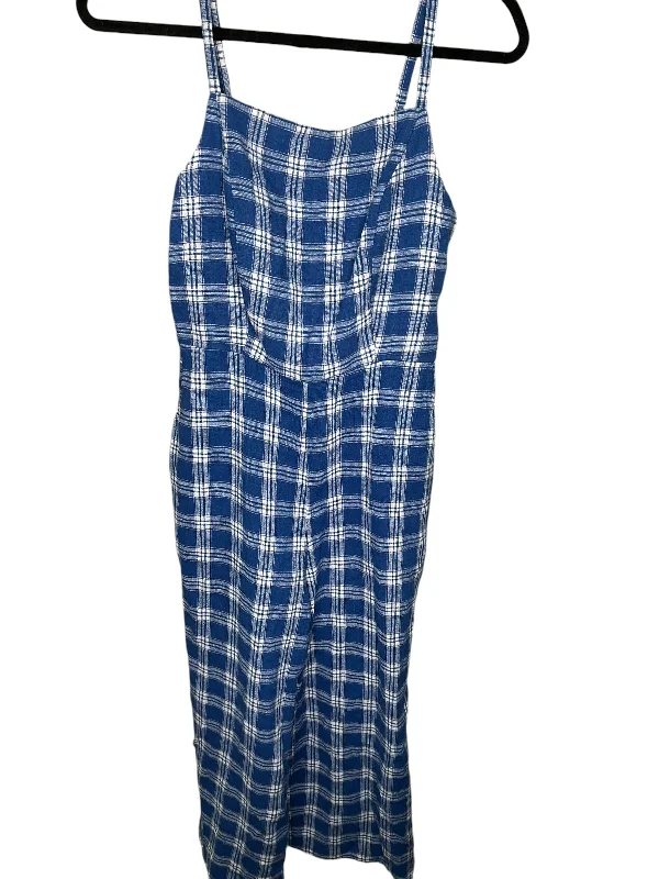 women's retro jumpsuitsJumpsuit By Old Navy In Blue & White, Size: S