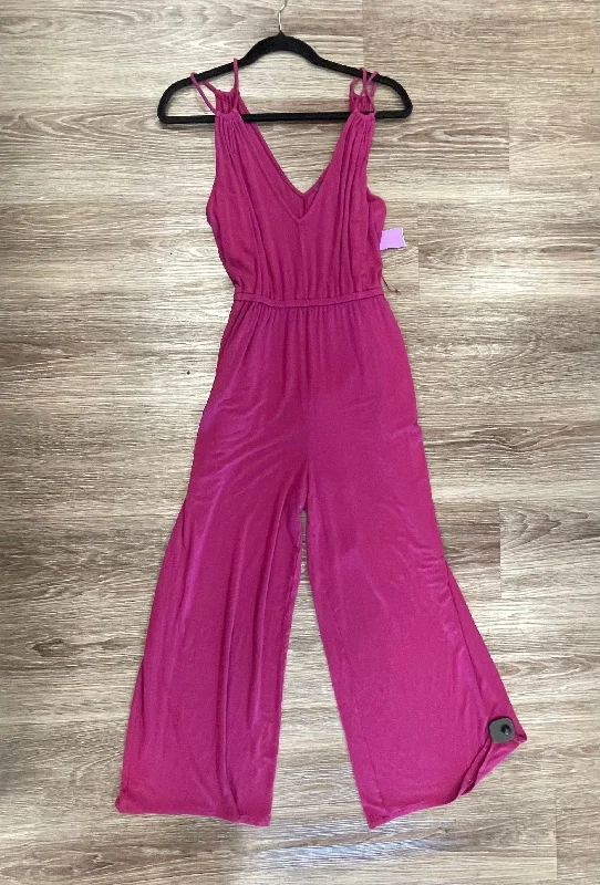 women's jumpsuits made of laceJumpsuit By Old Navy In Pink, Size: L