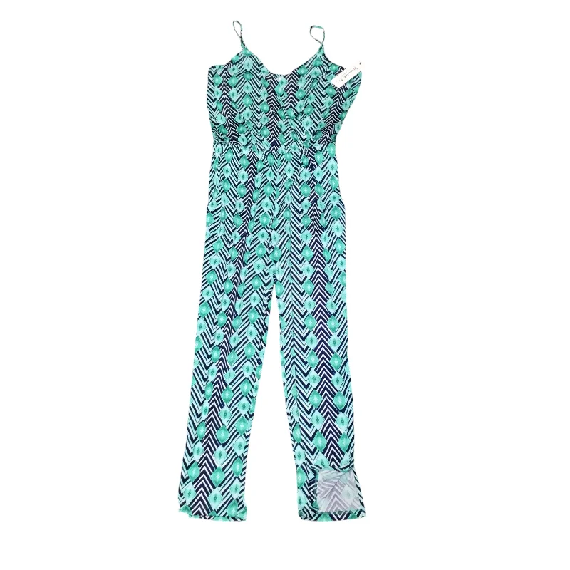 women's jumpsuits for versatile stylingJumpsuit By Veronica M In Blue & Green, Size: L