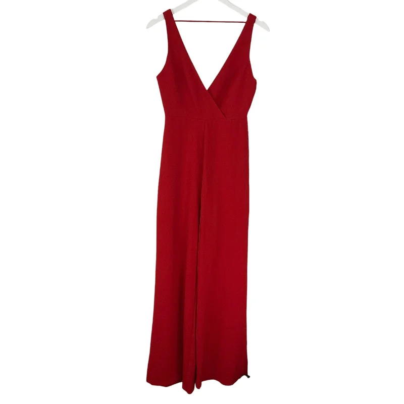 women's jumpsuits for effortless eleganceJumpsuit By Wayf In Red, Size: S