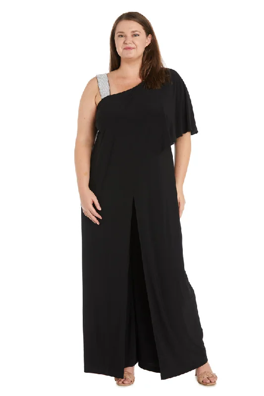 women's jumpsuits for partiesR&M Richards 3420W Long Plus Size Overlay Formal Jumpsuit