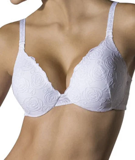 Brassiere Cupless BrasBali Lace Desire Embroidery Over Foam Underwire Bra