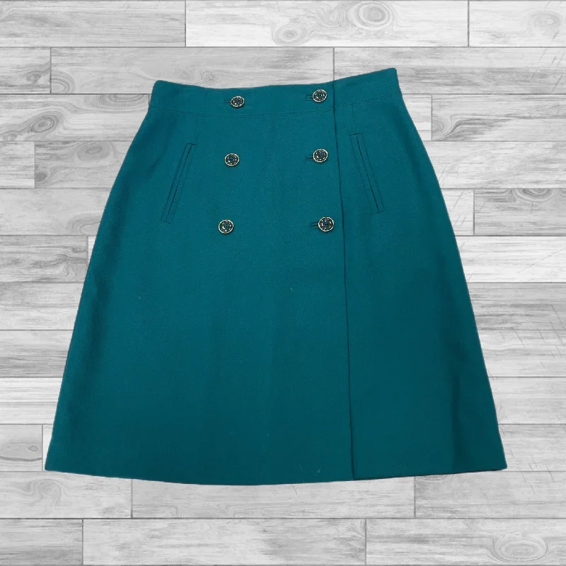 women's tiered skirtsSkirt Midi By Banana Republic In Green, Size: 10