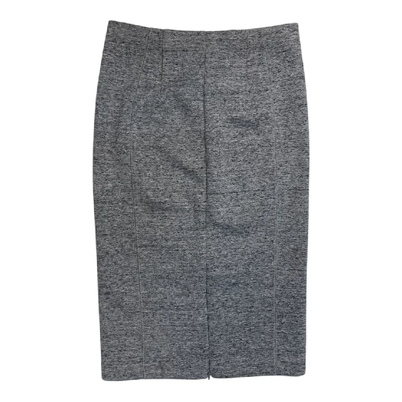 women's elastic-waisted skirts for pregnancySkirt Midi By H&m In Grey, Size: S